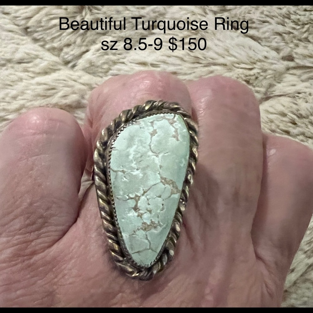 Sterling Silver and Turquoise Ring